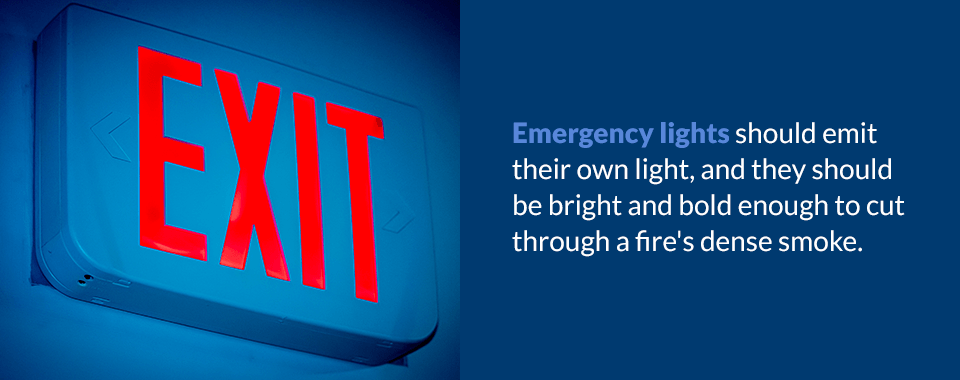 Emergency Exit Lights Best Practices