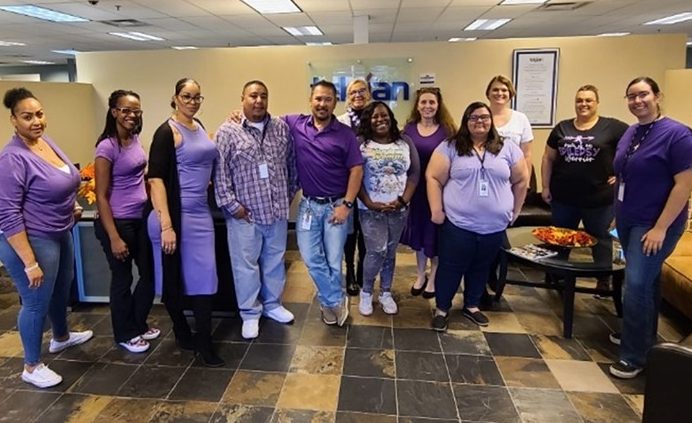 Telgian's Phoenix Office Holds a "Wear Purple Day” for Epilepsy Awareness Month