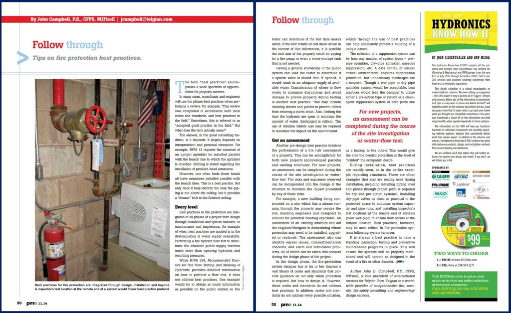Fire Protection Best Practices by John Campbell