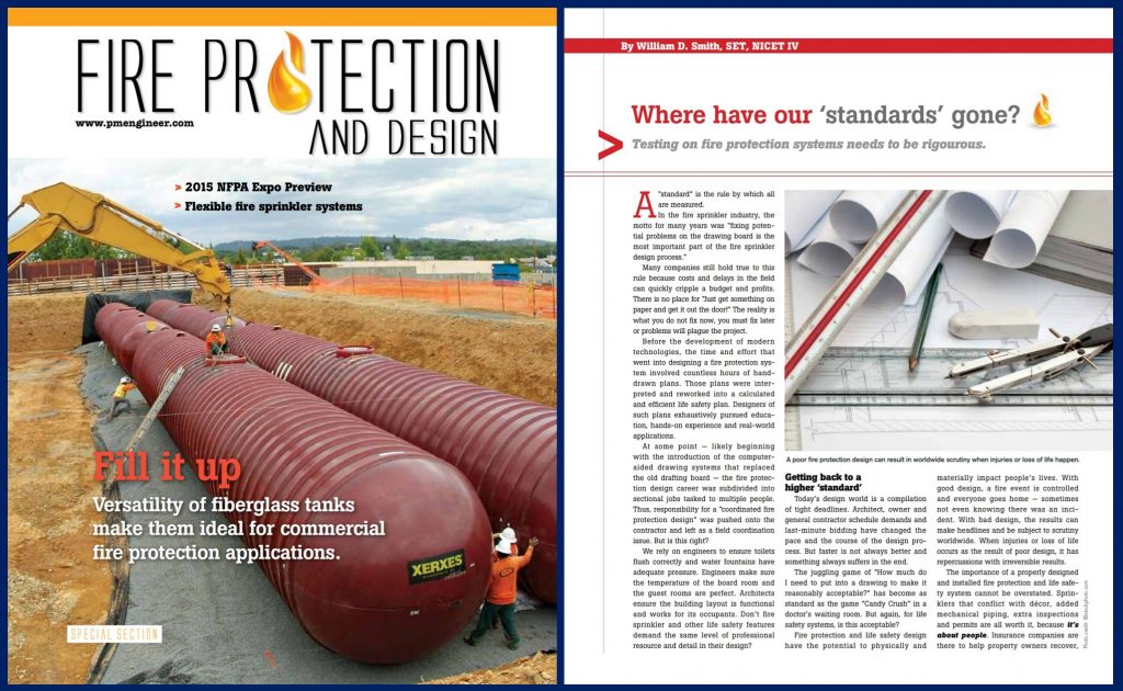 Fire Protection Systems Design Standards Addressed in the Telgian Article Where Have Our Standards Gone?