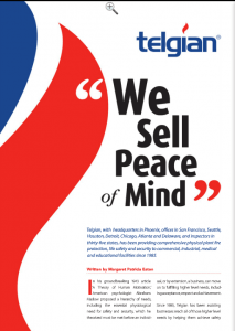 Business in Focus magazine features fire, life safety and security leader Telgian