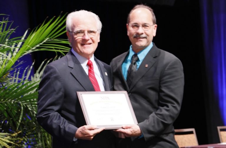 NFPA Special Achievement Award Winner Russ Leavitt