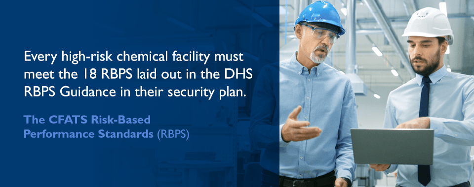 Chemical facility I8 RBPS CFATS requirement