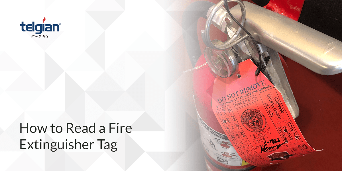 How to Read a Fire Extinguisher Tag Instructions