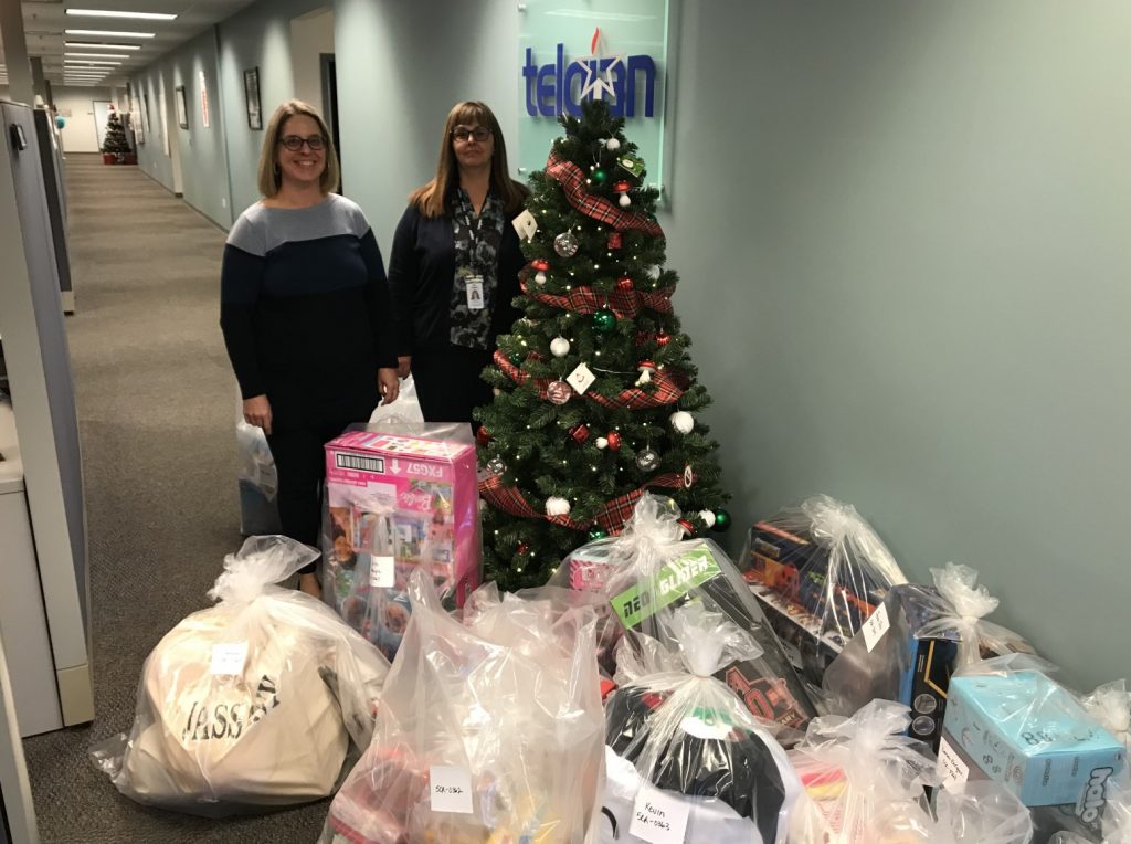 Telgian partners with the Salvation Army to spread holiday cheer
