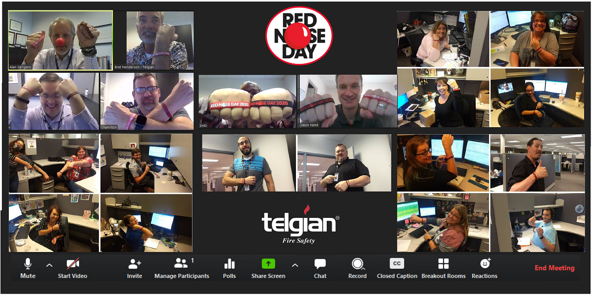 Red Nose Day 2020 at Telgian
