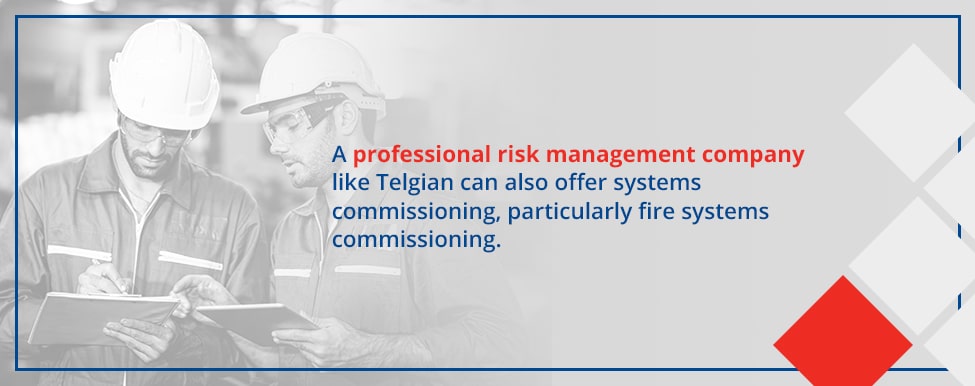 Risk management systems commissioning