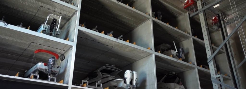 Fire Protection for Automated Boat Storage and Retrieval