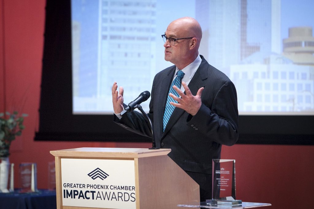 Telgian is 2021 IMPACT Award Recipient in Economic Driver Category, Telgian CEO James Tomes