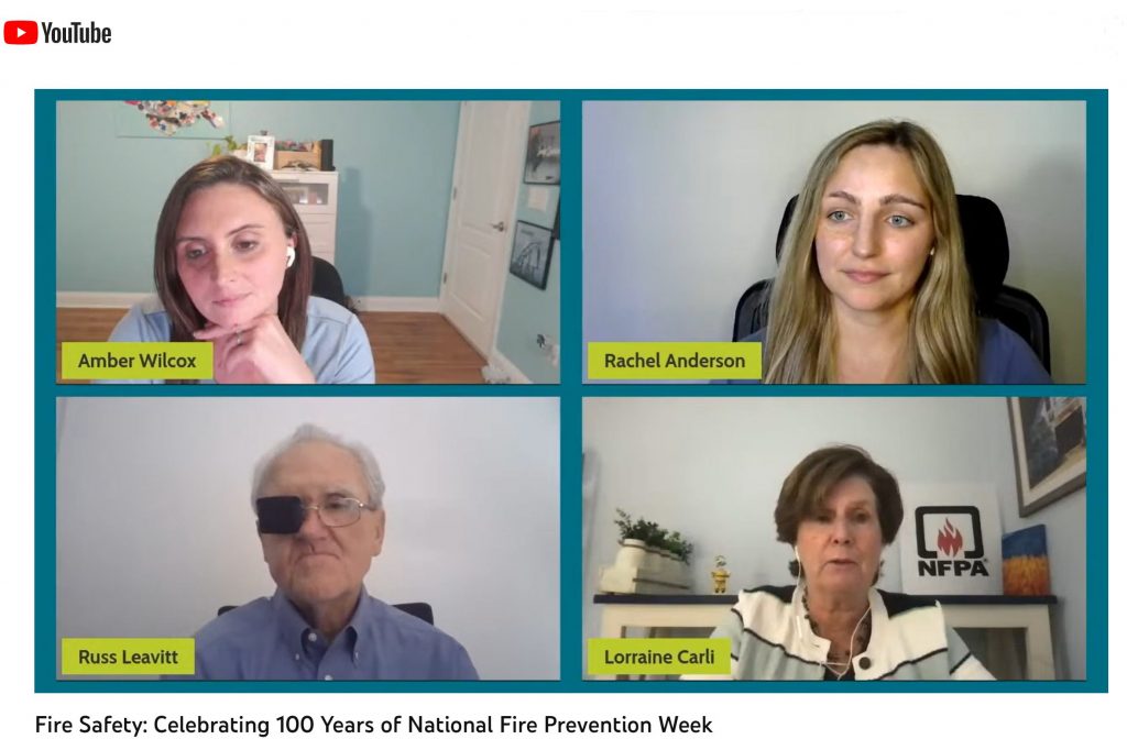 Recently, NFPA Vice President of Outreach and Advocacy, Lorraine Carli joined Telgian Executive Chairman and NFPA Chair Russ Leavitt, CFPS, SET on the Girls with Grafts podcast to discuss quick tips to keep your family and home safe.